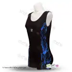 تصویر مایو پادار زنانه و دخترانه طرح صاعقه آبی 46تا50