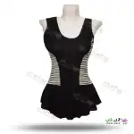 تصویر مایو اسلیپ دامن دار زنانه و دخترانه طرح ملوانی