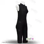 تصویر مایو اسلامی زنانه و دخترانه پادار بلند بدون آستین