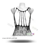 تصویر ست بادی فانتزی و جوراب زنانه