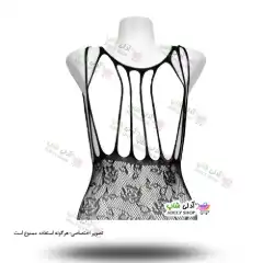 تصویر ست بادی فانتزی و جوراب زنانه