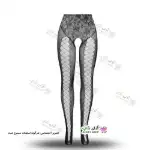 تصویر ست بادی فانتزی و جوراب زنانه