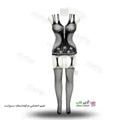 تصویر ست بادی فانتزی و جوراب زنانه 120