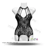 تصویر ست بادی فانتزی و جوراب زنانه 517