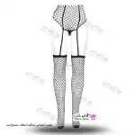 تصویر ست بادی فانتزی و جوراب زنانه Q019