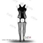 تصویر ست بادی فانتزی و جوراب زنانه Q026
