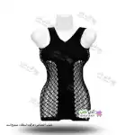 تصویر ست بادی فانتزی و جوراب زنانه Q026