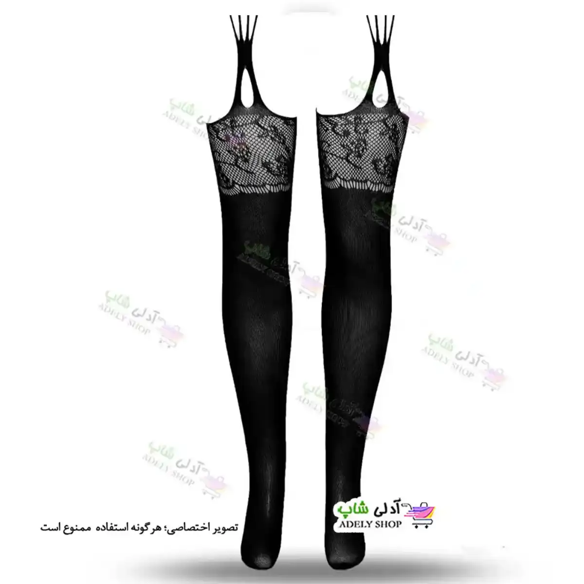 تصویر ست یکسره بادی فانتزی زنانه Q002