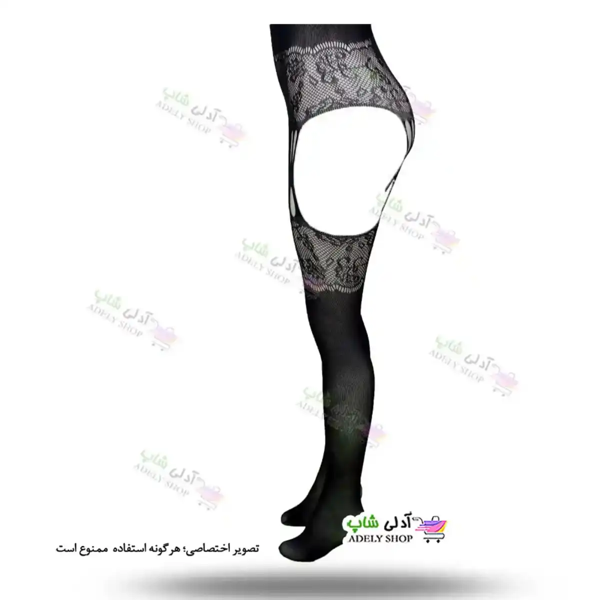 تصویر ست یکسره بادی فانتزی زنانه Q002