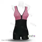 تصویر مایو پادار ملوانی کاپدار زنانه و دخترانه با طرح ملوانی صورتی