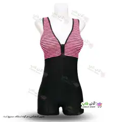 تصویر مایو پادار ملوانی کاپدار زنانه و دخترانه با طرح ملوانی صورتی