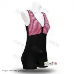 تصویر مایو پادار ملوانی کاپدار زنانه و دخترانه با طرح ملوانی صورتی