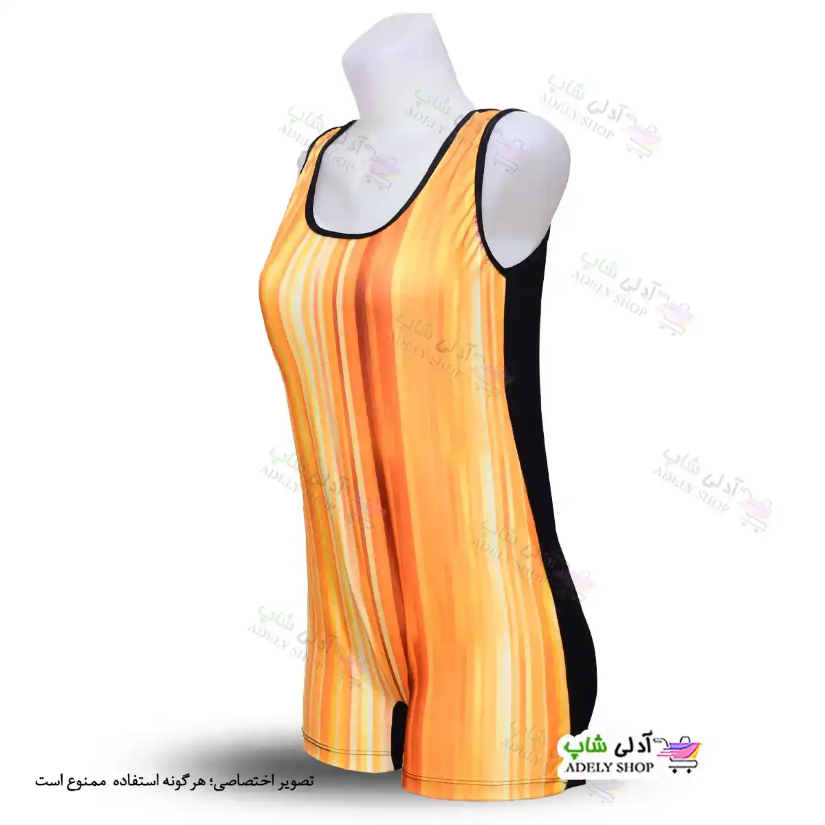 تصویر مایو پادار زنانه و دخترانه طرح دار با کاپ سینه 40تا48