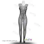 تصویر بادی فانتزی یکسره نگین دار 028