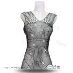 تصویر بادی فانتزی یکسره نگین دار 028