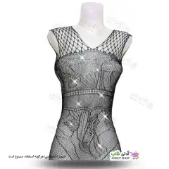 تصویر بادی فانتزی یکسره نگین دار 028