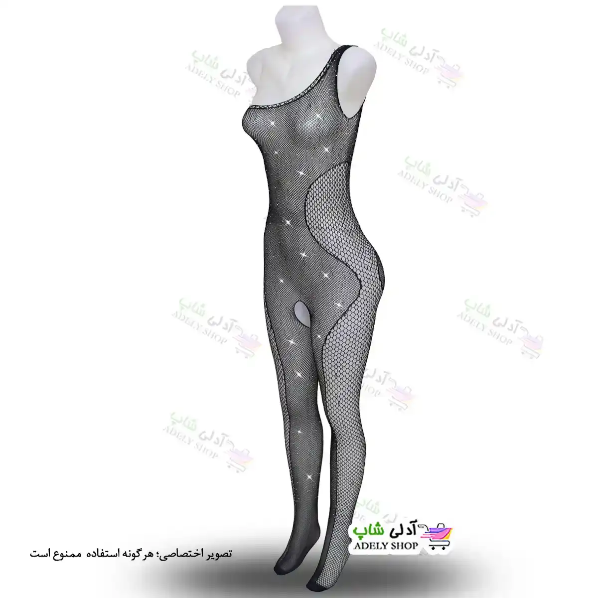 تصویر بادی فانتزی یکسره نگین دار 99