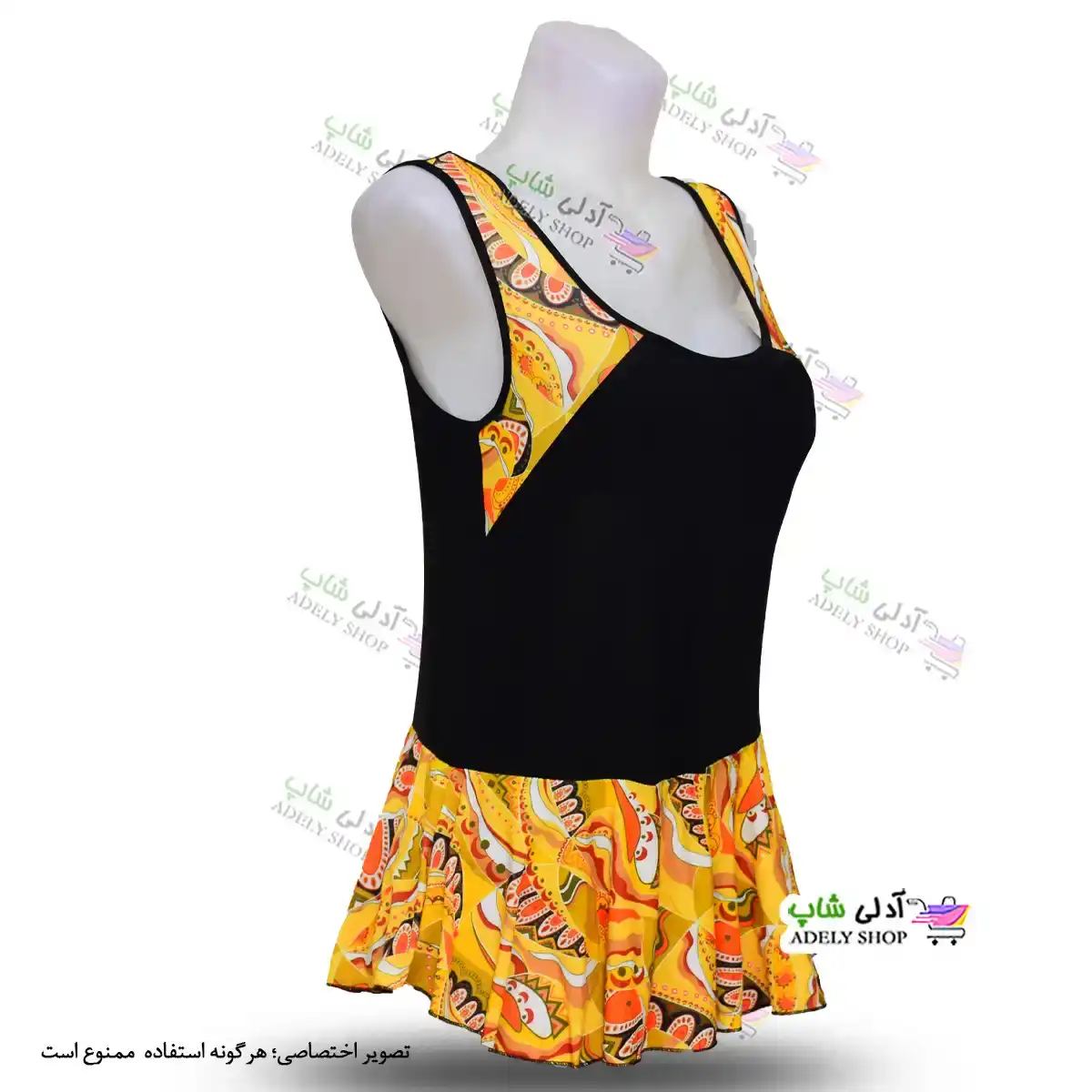 تصویر مایو دامن دار زنانه و دخترانه کاپدار44تا 48