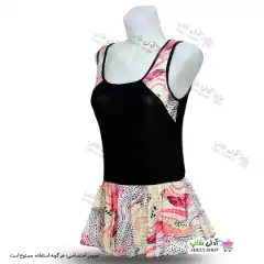 تصویر مایو دامن دار زنانه و دخترانه کاپدار44تا 48