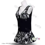 تصویر مایو دامن دار زنانه و دخترانه  به همراه کلاه 44-50