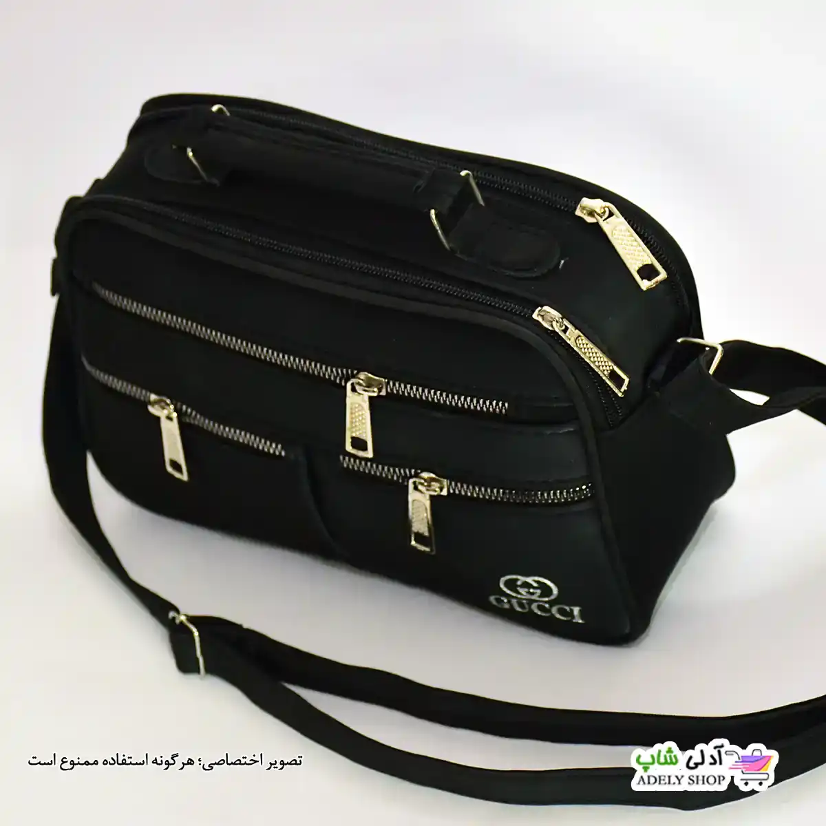 تصویر کیف رو دوشی زنانه و دخترانه طرح گوچی کد 2152