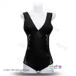 تصویر مایو اسلیپ زنانه و دخترانه فانتزی کاپدار بغل تور