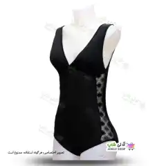 تصویر مایو اسلیپ زنانه و دخترانه فانتزی کاپدار بغل تور