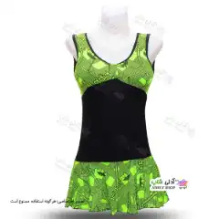 تصویر مایو دامن دار زنانه و دخترانه طرح آدیداس کاپدار تا 44