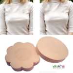 تصویر نیپل یکبار مصرف سینه (دو جفت) - طرح گل