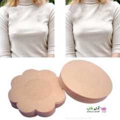 تصویر نیپل یکبار مصرف سینه (یک جفت) - طرح گل