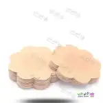 تصویر نیپل یکبار مصرف سینه (دو جفت) - طرح گل