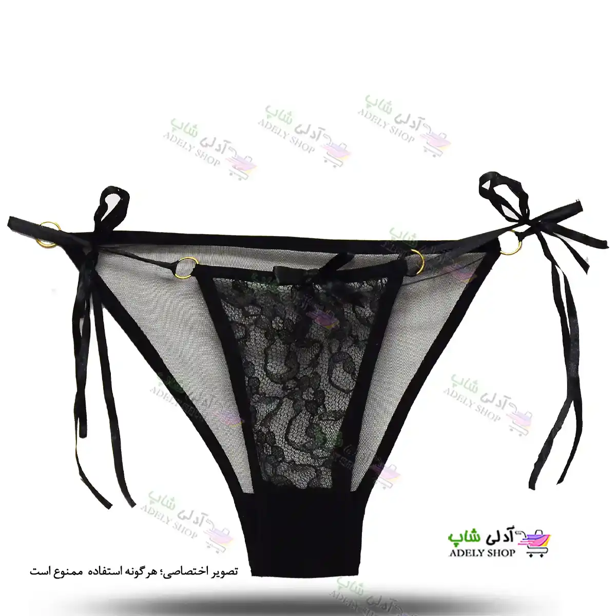 تصویر شورت بندی فانتزی زنانه لامبادا