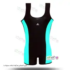 تصویر مایو پادار زنانه سایز خیلی بزرگ 50 تا56 به همراه کلاه