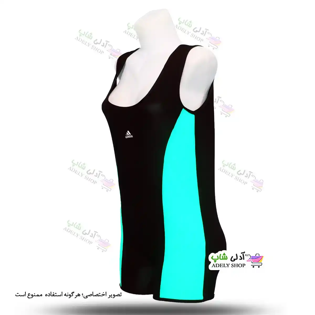 تصویر مایو پادار زنانه سایز خیلی بزرگ 50 تا56 به همراه کلاه