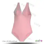 تصویر مایو اسلیپ زنانه پشت قهرمانی قزن دار با کاپ سینه (10 رنگ)