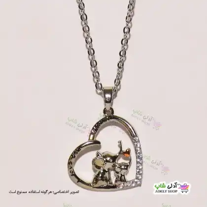 تصویر گردنبند طرح فیل