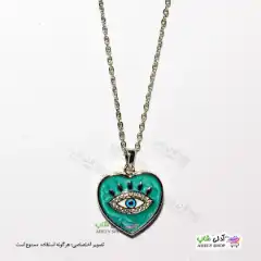 تصویر گردنبند طرح چشم زخم