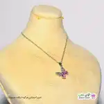 تصویر گردنبند طرح پروانه