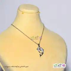تصویر گردنبند طرح دولفین