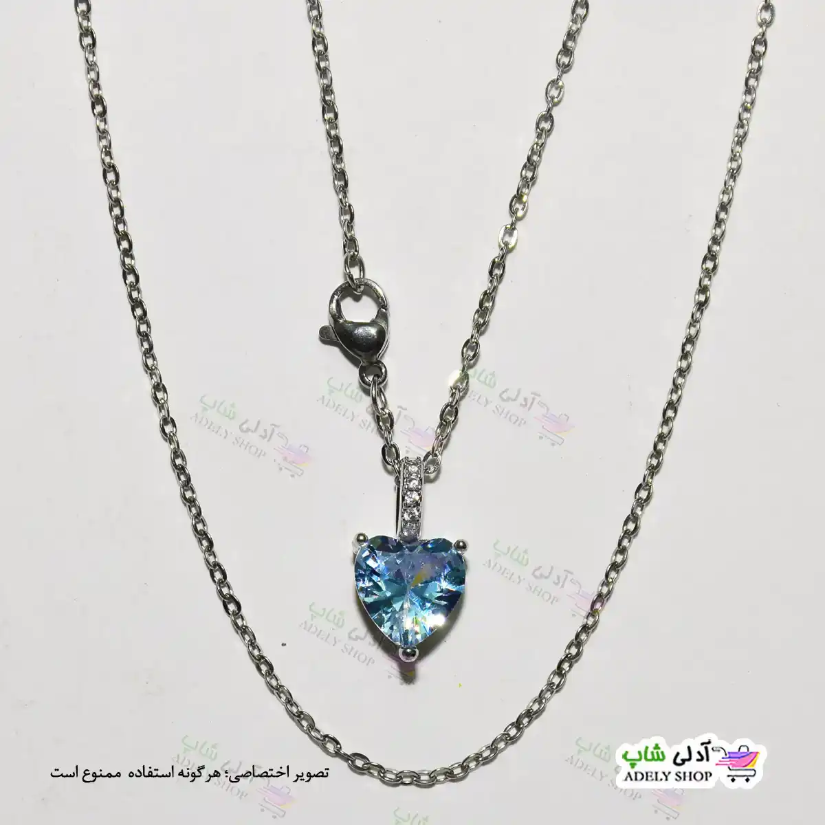 تصویر گردنبند طرح قلبی2