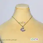 تصویر گردنبند ماه و پروانه