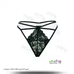 تصویر بند فانتزی نگهدارنده جوراب بالا زانو شورت دار 3 تکه