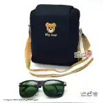 تصویر کیف رو دوشی زنانه دخترانه خرسی کد 543