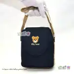 تصویر کیف رو دوشی زنانه دخترانه خرسی کد 543