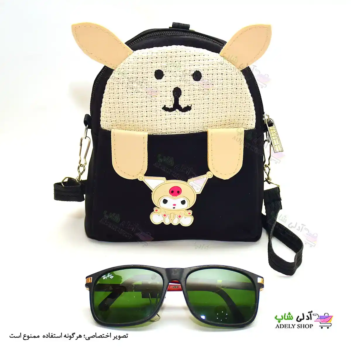 تصویر کیف رو دوشی دخترانه خرگوشی کد 361