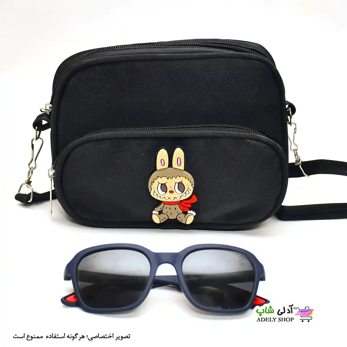 تصویر کیف دوشی زنانه و دخترانه لبوبو