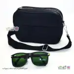 تصویر کیف پاسپورتی دوشی زنانه و دخترانه نانسی زیپ فلزی