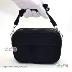 تصویر کیف پاسپورتی دوشی زنانه و دخترانه نانسی زیپ فلزی