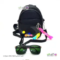 تصویر کیف پاسپور دخترانه کوله فانتزی آویزدار 251