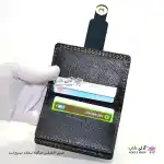 تصویر کیف جا کارتی چرم